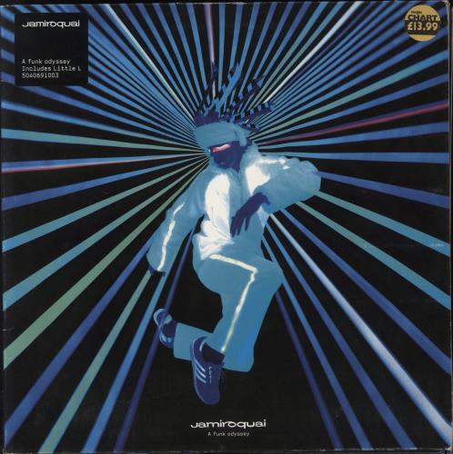 Jamiroquai A Funk Odyssey - Numbered UK vinyl LP album (LP